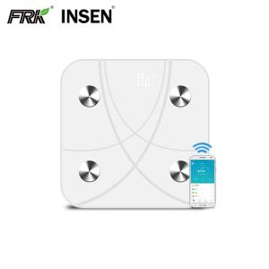 White LED Display Adults Smart Bluetooth Body Fat Scale