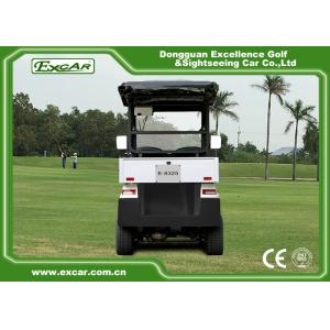 EEC Approved Electric Golf Carts / White Plastic 5KW AC Golf Buggy Car