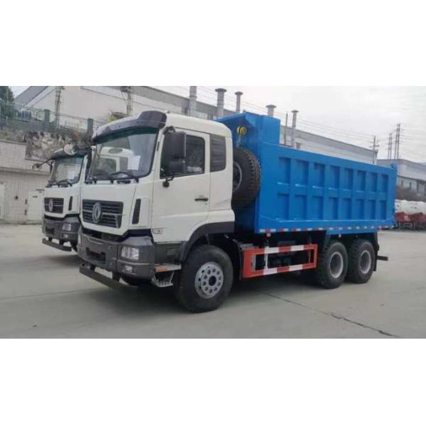 6x4 Dump Truck Loading 20-40 Tons Dongfeng 10 Tires Left Hand Drive Cabin With Sleeper