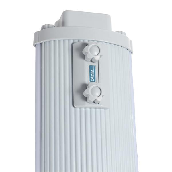 Rainproof walk through metal detector 24 detection zones for airport