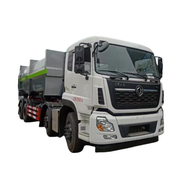 Buy Diesel Fuel Type DONGFENG 8*4 Hook Lift Truck Hook Loader Roll Off for Your Customer Requirements at wholesale prices