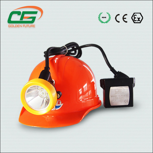 Buy Bright Industrial Lighting Fixture , Rechargeable Led Safety Miner Cap Lamp at wholesale prices