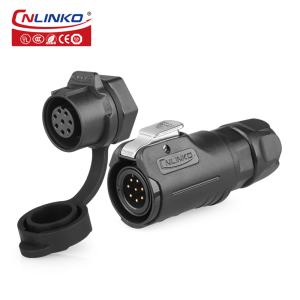 Factory IP68 Circular Female Male M12 8 Pin Front Panel Mount Circular