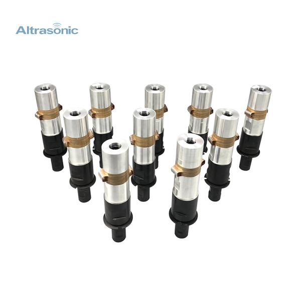 Buy 20kHz 2000W Piezoelectric Ultrasonic Welding Transducer With Titanium Booster at wholesale prices