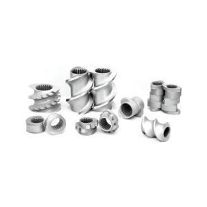 38CrMoAlA Screw Elements Of Parallel Twin-Screw Extruder With Customized Specifications