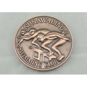 Both Sides 3D Personalized Coins Copper Plated For Collection