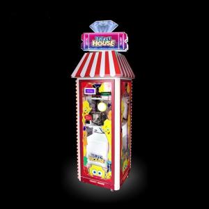 Floor Standing Ticket Eater Machine Double Side Design Transparent And Strong