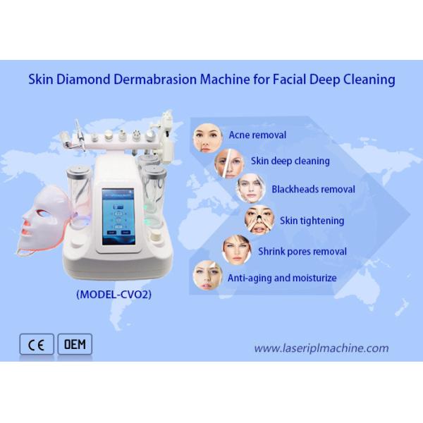High quality water dermabrasion peeling facial skin hydro diamond Hydrodermabras