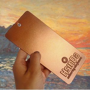 Dupont Polyester Metallic Powder Coat Wrinkle Texture For Appliance