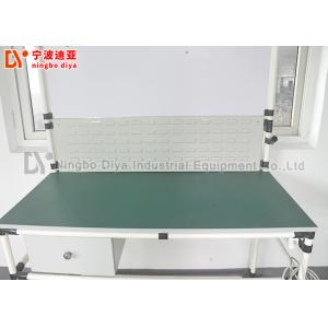 Multi Functional Industrial Mobile Workbench Polished Surface With Movable