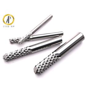 4 Flute Tungsten Carbide Corn Milling Cutter For Circuit Board Machining