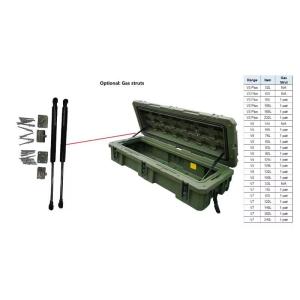 Steel Adjustable Gas Struts Weather Resistant Customized For Rugged Cases
