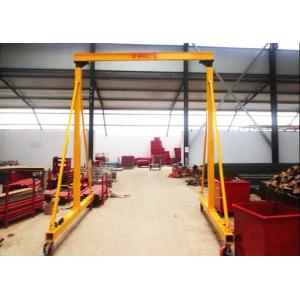 Manual Driven Durable 10 Ton Span 5M Portable Gantry Crane