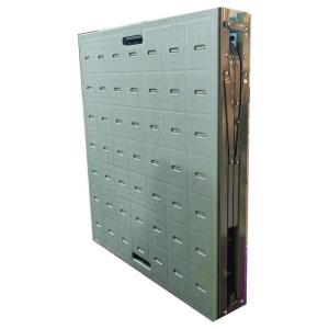 Field Steel Plastic Bed Camp Army Bed Portable Folding Bed Military Green