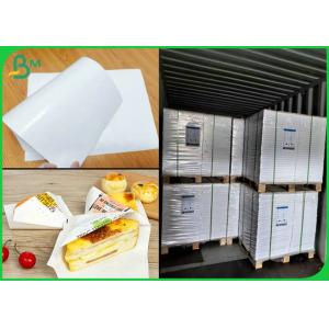 100gsm White Color Kraft Paper Roll PE Coated With Greaseproof