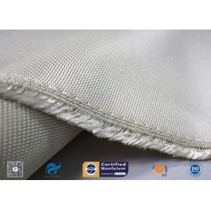 Heat Resistant 1050g Brown High Silica Fiberglass Fabric Fireproof