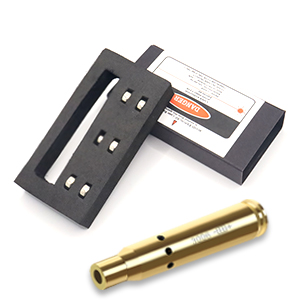 520nm Green Dot Bore Laser Sight Anodized Red Battery Included Cartridge