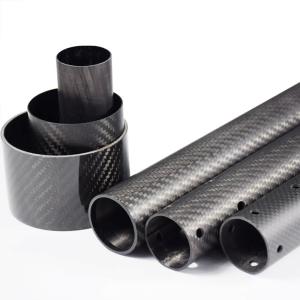 Carbon Fiber Tube Manufacturer Roll Wrapped and Filament Winding Process