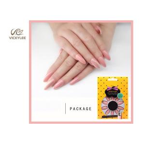 Long Coffin ABS DIY Fake Nails