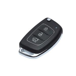 Hyundai Flip Remote Key Fob OKA-421T 3 Button 433 Mhz Chip 4D60 80BIT