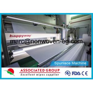 Printed Spunlace Nonwoven Fabric 100 % Viscose / Rayon / Cellulose / Woodpulp /