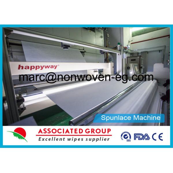 Printed Spunlace Nonwoven Fabric 100 % Viscose / Rayon / Cellulose / Woodpulp /