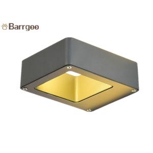 5Watt LED Outdoor Wall Lights Square Frame Aluminum Shell Shine Up And Down