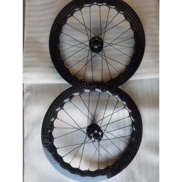 BMX Carbon Wheelset 1.8kg Weight for Crius Folding Bike Long-Lasting Performance