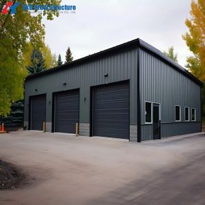 Prefabricated H-Section Building Steel Structures Workshop