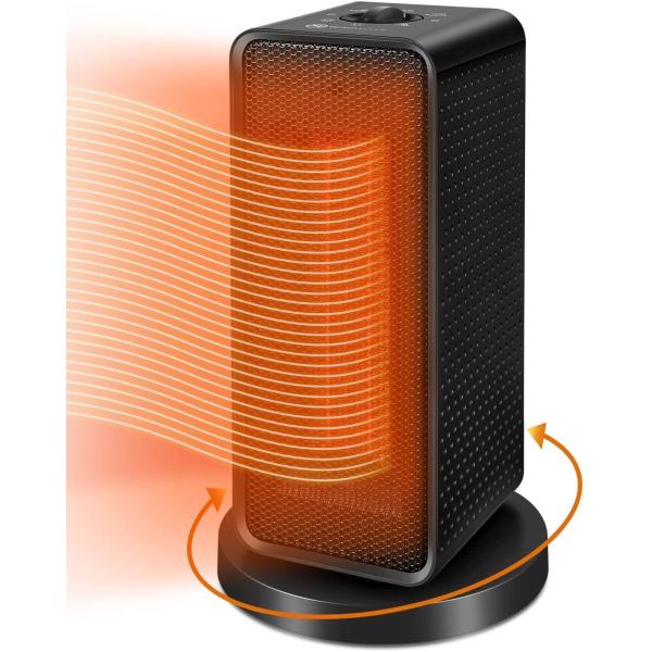 Household Vertical Electric Heater with Quick Heating Waterproof Function