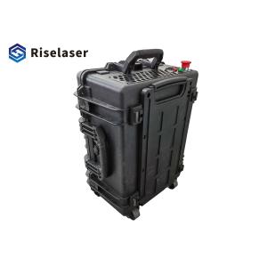 Suitcase 100W JPT Portable Laser Cleaning Machine 28KG Weight