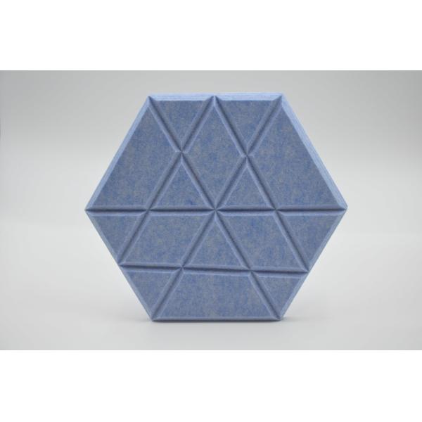 Buy Customized PET Hexagon Acoustic Panel Noise Reduction For Commercial Spaces at wholesale prices