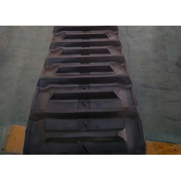Buy 90mm Pitch Harvester Agricultural Rubber Tracks For Kubota DC70 at wholesale prices