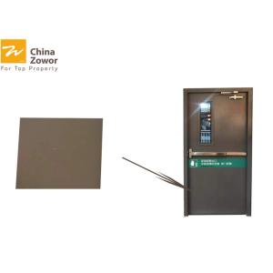 UL Certified 1 Hour Rated Fire Safety Door Fire Exit Door With Vision Panel/