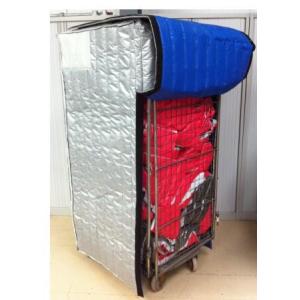 Industrial Insulated Roll Container Cover Side Opening With Velcro CE