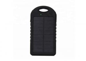 Quality Custom Logo Portable Solar Power Bank Waterproof Dual USB Mobile Phone Battery Charger for sale