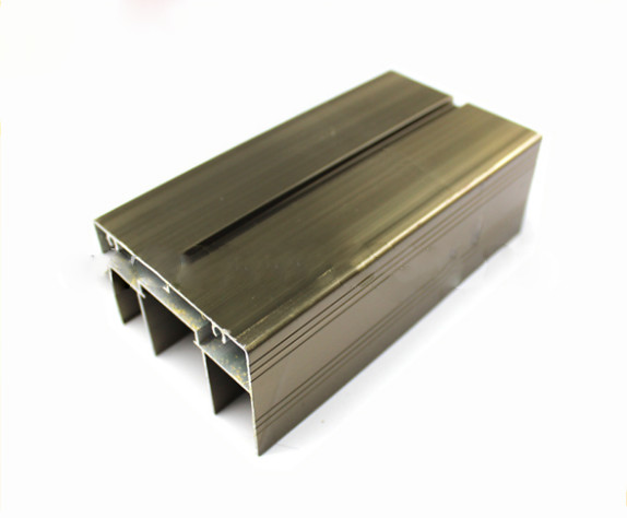 Bright 6063A 6060 Aluminium Door Profiles Corrosion Or Weather Resistant
