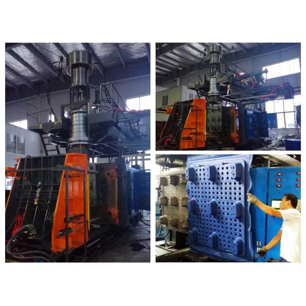Cheap Heavy Duty Plastic Pallet Crate Boxes Making Machinery 150 Accumulation Style Blow Molding Machine