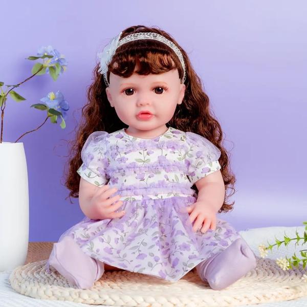 Buy Custom Service Vinyl 22 Inch Fashion Doll Cute and Casual For Kids Gift at wholesale prices
