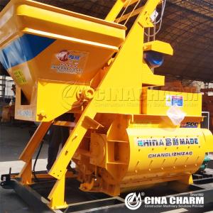 Concrete Material Js500 30m3/H Building Mixer Machine