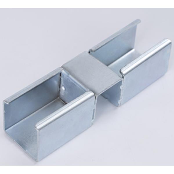 2040E Connector Sheet Metal Palcom Roller Sliding Track Joint for Pipe Rack System