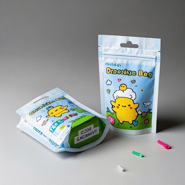 Child Resistant Bags - Safety Certified Durable Plastic Composite Packaging,