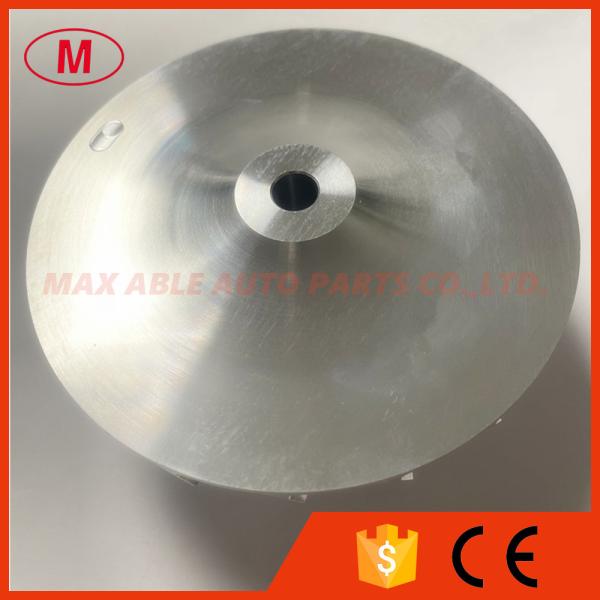 TD09 forward 77.40/110.00mm 9+9blades 49132-40631 Turbo Billet/milling/Aluminum 2618 compressor wheel for 49132-04000, 49132-04010, 49132-04020, 49132