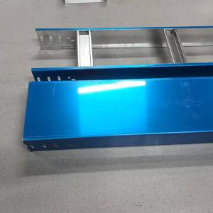 Indoor Outdoor Aluminum Ventilated Cable Tray Height 50mm-150mm For Hassle Free