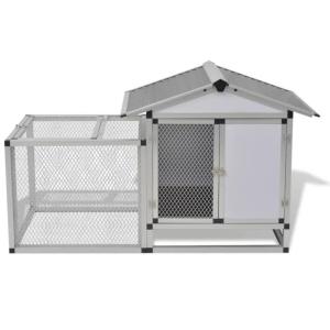 Quality 38kgs Heavy Duty Wire Fox Proof Aluminum Chicken Coop for sale