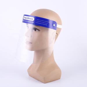 Transparent Dust Face Shield , Chemical Splash Face Shield Antiviral Eco
