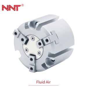 High Repeatability Robot Pneumatic Gripper M3x0.5 M5x0.8 3 Jaws Finger