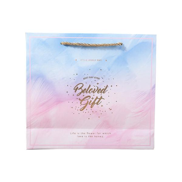 Recyclable Custom Luxury Rigiding Creative Colorful Gradient Gift Box With Your Own Logo