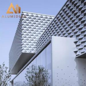 China 3D exterior facade panels on sale