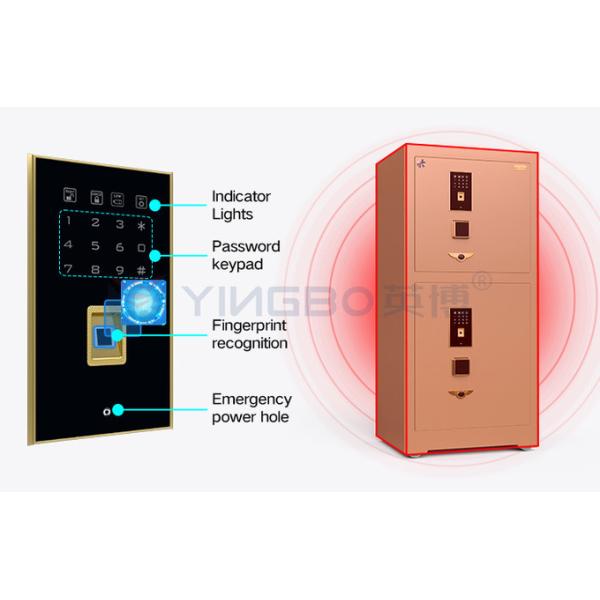 208±2kg Security Safe Box OEM Luxury Safes 4 Open Ways YB/ZY-120D